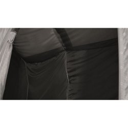 Dark lined sleeping cabin for the Outwell Newburg 260 car tent.